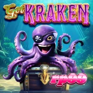 Tampilan antarmuka game slot Get Kraken di layar ponsel pintar